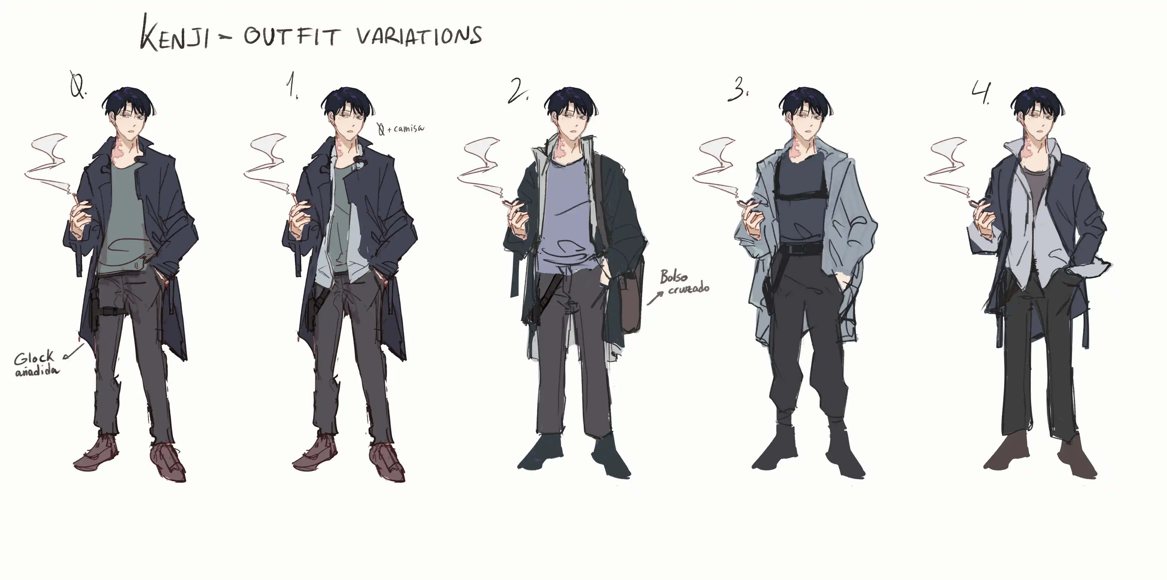 Kenji Outfits